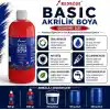 Kırmızı Basic Akrilik Boya 500gr