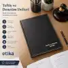 Etika Teftiş Denetim Defteri 192 Sayfa Sert Kapak 23x32 cm