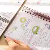 2026-2027 A5 Spiralli Renkli Akademik Ajanda 16 Aylık Motivasyon Sayfalı - Aura Kart