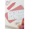 Matt Notebook 2027 Yılı Haftalık Keten 9x17 cm Cep Ajandası 12 Aylık Pembe
