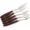Genel - Resim Spatula Seti, Metal Spatula 5Li (Painting Knife) Tek Ebat