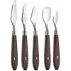 Genel - Resim Spatula Seti, Metal Spatula 5Li (Painting Knife) Tek Ebat