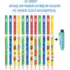 Faber-Castell Araçlar Kurşun Kalem 2B 12li Set ve Gizli Kalemtraş