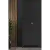Mat Siyah Yapışkanlı Folyo 61 CM X 1 MT