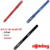 Rotring Jel Kalem 0.7 mm, 3 Renk Set, Siyah Mavi Kırmızı