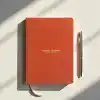 Fark Tanıtım Travel Journal – Sert Kapaklı Seyahat Günlüğü, A5 Boyutunda, Planlama & Anı Alanı – Anı Defteri (Kiremit)