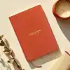 Fark Tanıtım Travel Journal – Sert Kapaklı Seyahat Günlüğü, A5 Boyutunda, Planlama & Anı Alanı – Anı Defteri (Kiremit)