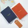 Fark Tanıtım Travel Journal – Sert Kapaklı Seyahat Günlüğü, A5 Boyutunda, Planlama & Anı Alanı – Anı Defteri (Kiremit)