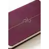 Matt Notebook 2027 Yılı Haftalık Keten 9x17 cm Cep Ajandası 12 Aylık Bordo