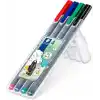 Staedtler 334 Sb4 Triplus Üçgen Fineliner Klasik Renk 0.3 mm 4lü Set