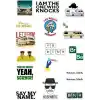 Breaking Bad Dizisi Sticker Seti - Telefon, Bilgisayar Ve Diğer Yüzeylere Uygun