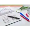 Faber-Castell Broadpen, 0.8mm Uç, Çok Renkli, 12 Adet Tükenmez Kalem Seti