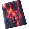 usin Bileklikli Desenli Bilek Destekli Kaymaz Taban Bilgisayar Notebook Mouse Pad (Magma)