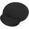 ComfiPad Bilek Destekli Konfor Kaymaz Ergonomik Mouse Pad Siyah Siyah