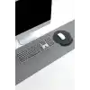 ComfiPad Bilek Destekli Konfor Kaymaz Ergonomik Mouse Pad Siyah Siyah