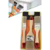Mobee Real OZS-10149 Kestirme Fırça Seti Boyacı Seti Hobi Seti 3 Lü Boya Fırça Seti 1410