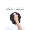 ComfiPad Bilek Destekli Konfor Kaymaz Ergonomik Mouse Pad Siyah Siyah