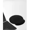 ComfiPad Bilek Destekli Konfor Kaymaz Ergonomik Mouse Pad Siyah Siyah