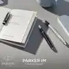 PARKER Im Lake Siyah Krom Tasarımlı Roller Kalem, İnce Uç, Siyah Mürekkep (1931658)