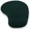 Coverzone Bilek Destekli Mouse Pad Kumaş Yüzey Kaymaz Alt Taban Kullanıcı Dostu Şık ve Rahat Tasarım Fare Altlığı (Siyah)