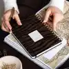 PAPERORA Spiralli Süresiz Planlayıcı Ajanda Kahverengi Zebra- 15x21