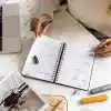 PAPERORA Spiralli Süresiz Planlayıcı Ajanda Kahverengi Zebra- 15x21