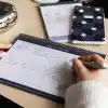 PAPERORA Haftalık ve Günlük 3’lü Masaüstü Süresiz Planlayıcı Set - Galaksi