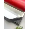 Varan Tekstil Yapışkanlı Kırmızı Suni Deri 100 * 140 Cm