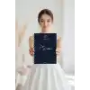 Çeyiz Defteri, Düğün Planlayıcı, Çeyiz Listesi, Çeyiz, Söz, Nişan, Kına, Balayı, Spiralli, 40 Sayfa, Lacivert