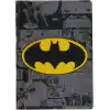 Mynote BATMAN 26X18,5 40 Yaprak PP Kapak Çizgili Defter Batman Logo1