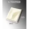 modern teknik tekstil BSN Tela 1x1 metre 50 micron - Çift Taraflı Yapışkan Tela - Arma Yapıştırma Telası - Laminasyon Telası - Dikiş Nakış Telası - Ütü ile Yapıştırılan Tela - Kağıtlı Tela