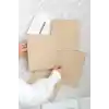 Matt Notebook 18x24cm 4lü Defter Set Kareli Terzi Dikiş Kraft Geri Dönüşümlü