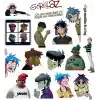 Gorillaz Macbook Notebook Tablet Telefon Ajanda Laptop Defter Sticker Seti