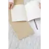Matt Notebook 18x24cm 4lü Defter Set Kareli Terzi Dikiş Kraft Geri Dönüşümlü