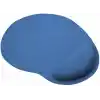 Coverzone Bilek Destekli Mouse Pad Kumaş Yüzey Kaymaz Alt Taban Kullanıcı Dostu Şık ve Rahat Tasarım Fare Altlığı 23 cm x 19 cm (Açık Mavi)