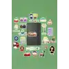 South Park Sticker Paketi/Bullet Journal Defter Çıkartma Ajanda Laptop Etiket, 98746516846684