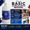 Ana Renkler Basic Akrilik Boya 6’lı Set 6x1000gr