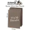 Resim Altlığı Duralit 35x50 cm 1 Adet Ham Mdf Çok Amaçlı Kullanım 3 mm Kalınlığında Durolit