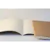 Fark Tanıtım 4 Adet Çizgili Terzi Dikişli Not Defteri, A5 Boyut, 40 Yaprak Planlama Ofis İçin İdeal, Planlayıcı (Kraft Kapak Tasarımı)