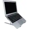 En Büyük Boy Alüminyum Katlanabilir Kademeli Laptop Bilgisayar Notebook Mac Standı, Ergonomik Notebook ve Tablet Tutucu, Çok Sağlam Metal Taşınabilir Tasarım, Hafif Koruma Çantası ile Beraber sg-001