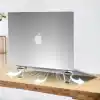 Coofbe Mini Laptop Standı Masaüstü Laptop Tutucu Laptop Standı Portatif Yapışkanlı Laptop Standı set