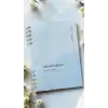 Fark Tanıtım Spiralli 80 Yaprak Çizgisiz A5 Defter, Not Defteri, Okul Defteri, 4 Farklı Renk Seçeneği (02 Placid Blue)