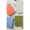 Fark Tanıtım Spiralli 80 Yaprak Çizgisiz A5 Defter, Not Defteri, Okul Defteri, 4 Farklı Renk Seçeneği (02 Placid Blue)