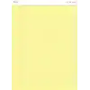 Letter Boyut (216 x 297mm), Sarı renkli Legal Pad, Notluk, Notepad, Defter, 50 Yaprak, Geniş Satır aralığı, okul, iş ve ofis için, Türk Malı
