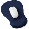 TopoWave Bilek Destekli Mouse Pad Ergonomik Kaymaz Taban Mouse Padi Bilek Koruyucu Dijital Lacivert