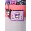 Kuromi Lisanslı 17 Parça Kırtasiye Seti, Versatil Uçlu Kalem, Cetvel, Metal, Silgi, Kalemtraş