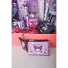 Kuromi Lisanslı 17 Parça Kırtasiye Seti, Versatil Uçlu Kalem, Cetvel, Metal, Silgi, Kalemtraş