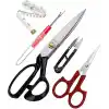 Çelik Profesyonel Kumaş Kesim Makası Set 8 No 20CM