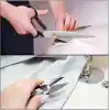 Çelik Profesyonel Kumaş Kesim Makası Set 8 No 20CM