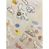 Sanrio Karakteri Cinnamoroll 25 Yaprak 190 Adet Pet Sticker Set Pembe Paket/Etiket/Çıkartma/Su Geçirmez/Etiket 1512S1015
